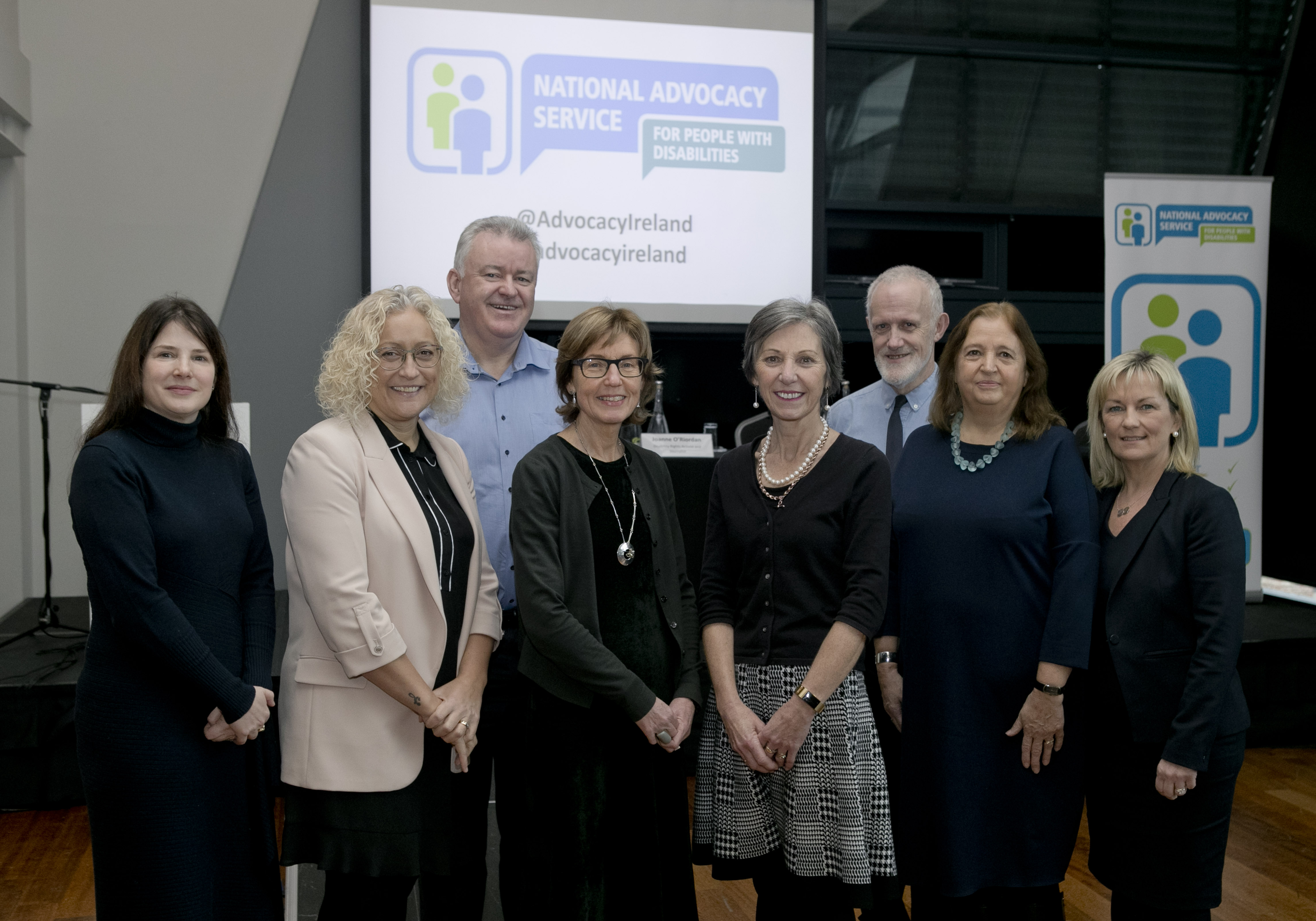 Pictured are NAS Directors from left: Elaine O’Mahoney, Helen McDaid, Diarmaid Ó Corrbuí, Nuala Doherty (Chairperson) Brege McCarrick, Noel Beecher, Liz Chaloner, Michelle Tait