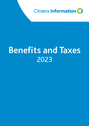 Cover of Benefits and Taxes 2023 leaflet