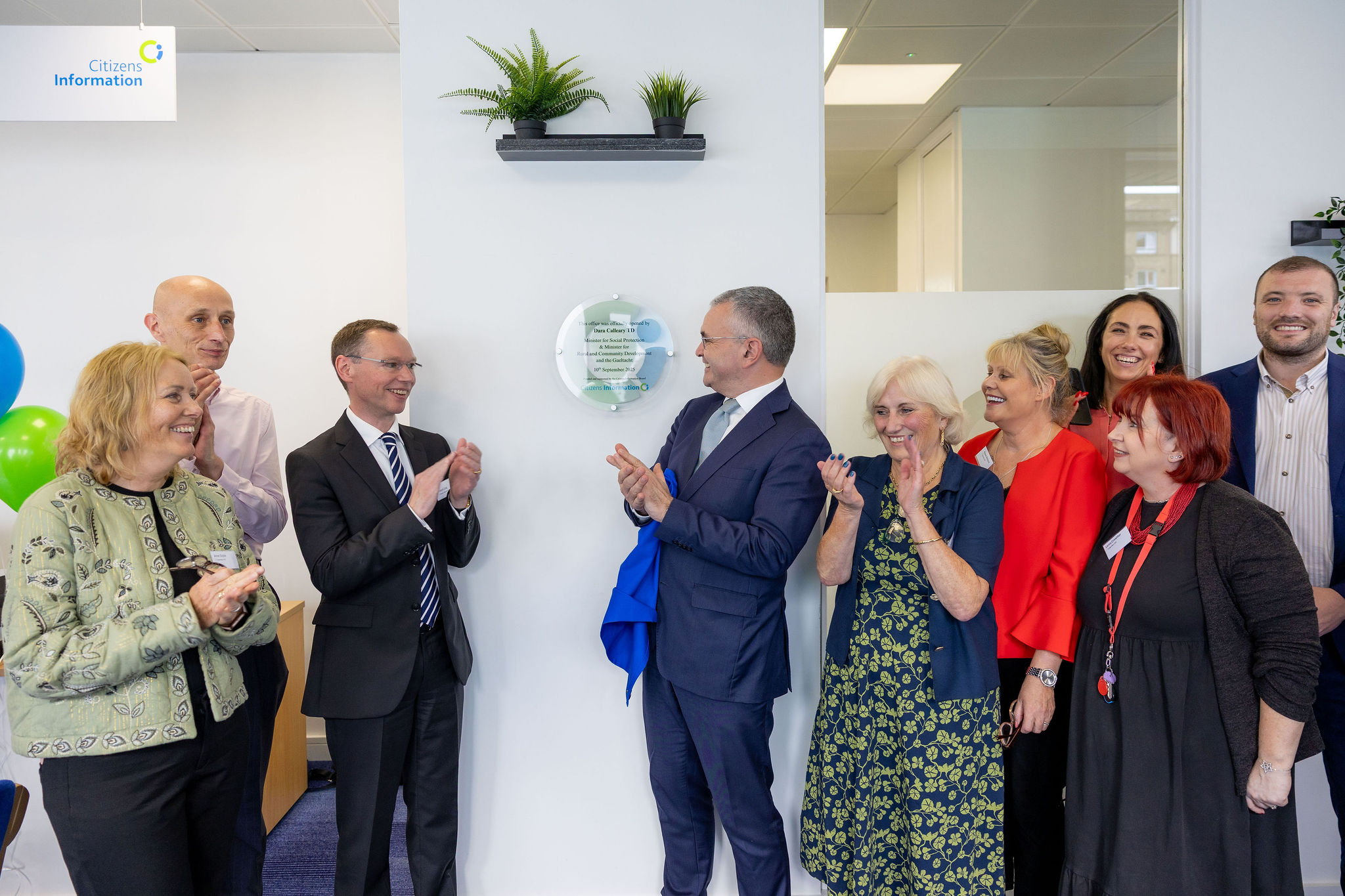 Launch of Liberties Citizens Information Centre (CIC) in Dublin on 10 September 2025