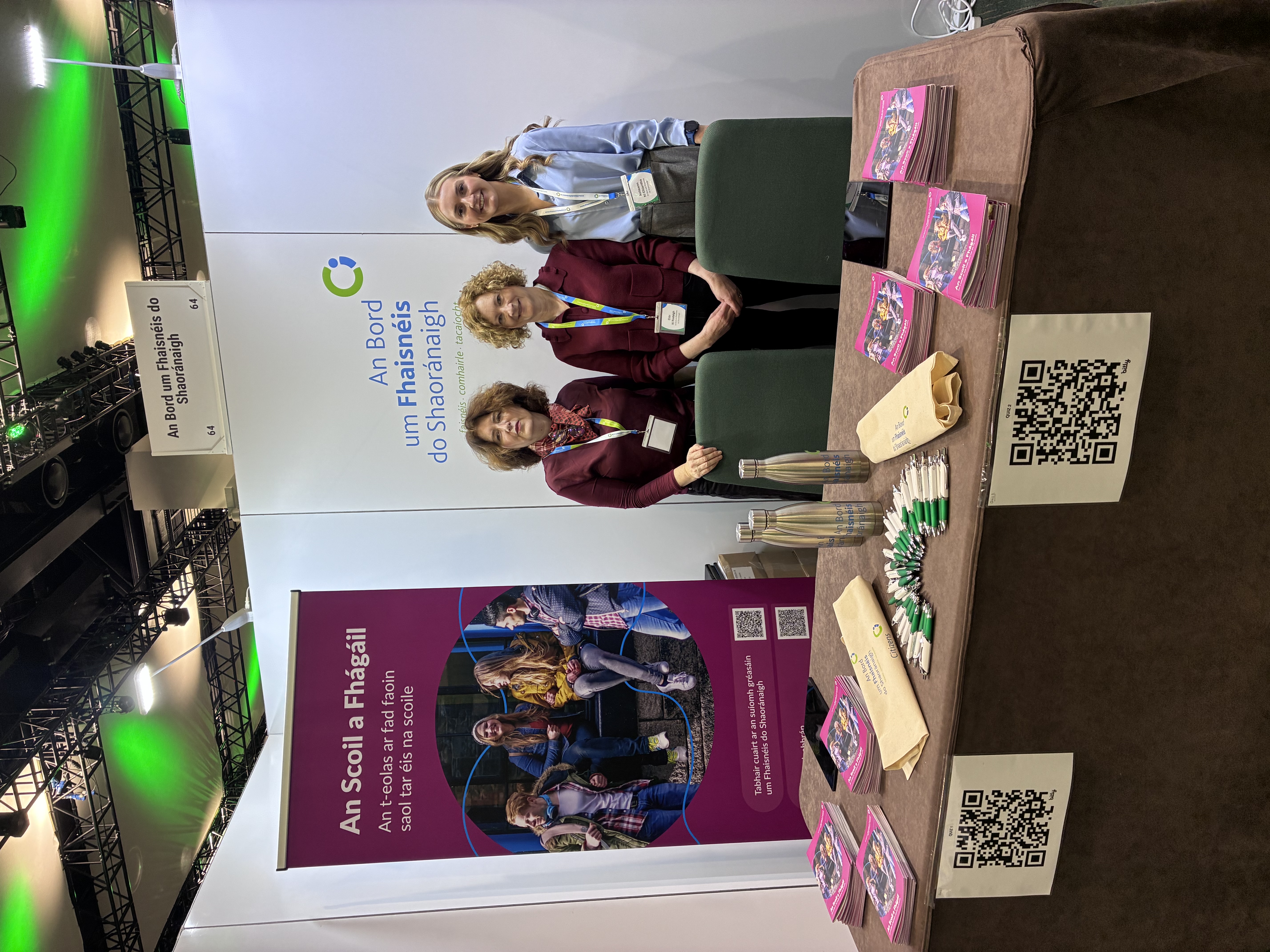 An fhoireann Ábhar Digiteach ag FÍS 2026/ The Digital Content team at FÍS 2026