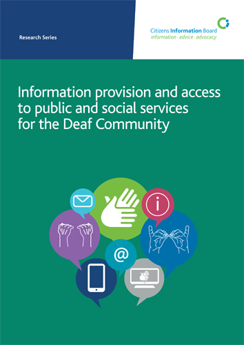 Information provision and access to public and social services for the Deaf Community