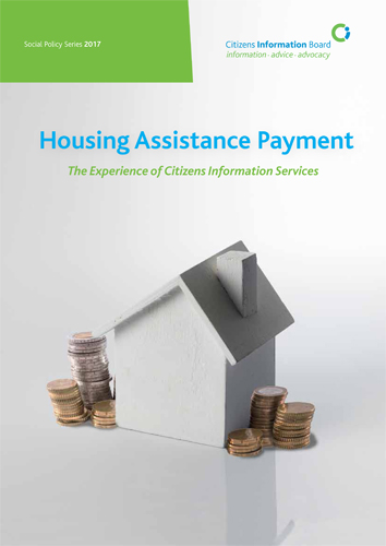 Housing Assistance Payment (HAP) The experience of Citizens Information Services